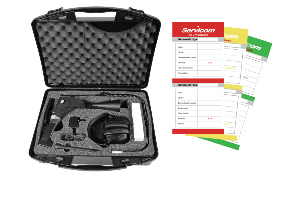 Servicom - Auditories i mesurament Auditories i mesurament aire comprimit